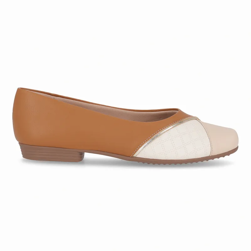 PICCADILLY - Ballerina Mujer Nude/Ocre Raquel Piccadilly