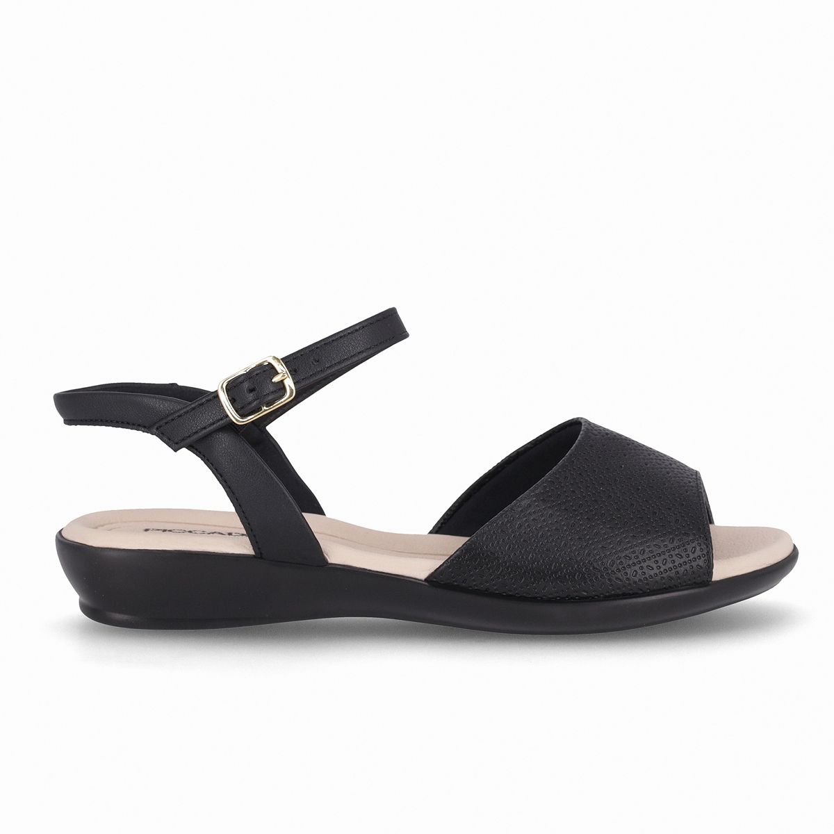 PICCADILLY - Sandalia Mujer Negro/Beige Camila Piccadilly