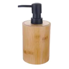 OEM - Dispensador Jabón Alcohol Gel Madera Redondo 400ml