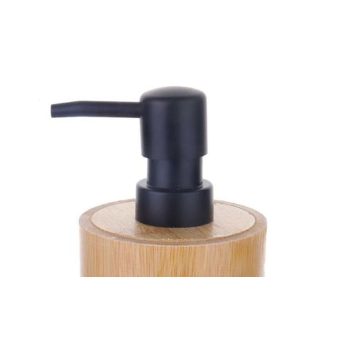 OEM - Dispensador Jabón Alcohol Gel Madera Redondo 400ml