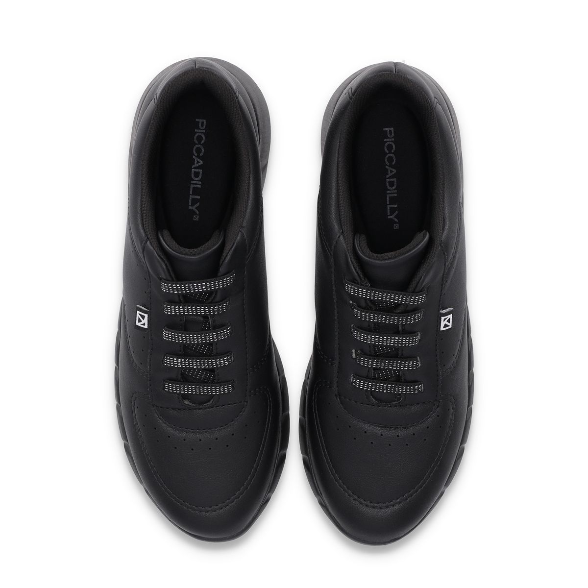 PICCADILLY - Zapatilla Mujer Negro/Crema Fabi 620 Piccadilly