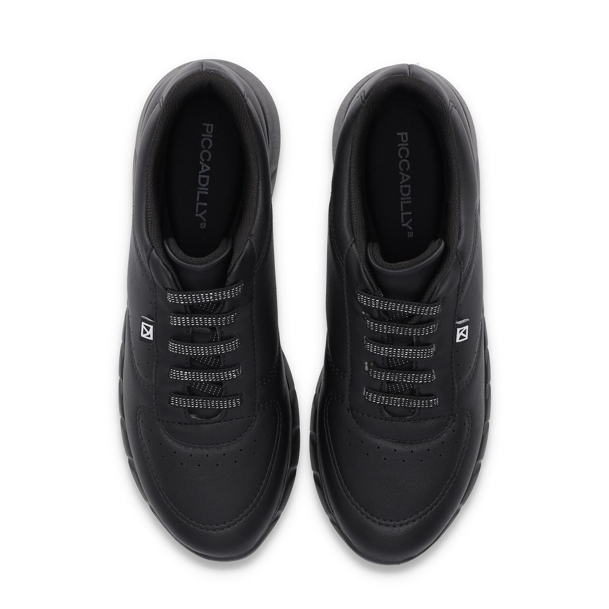 PICCADILLY - Zapatilla Mujer Negro/Crema Fabi 620 Piccadilly