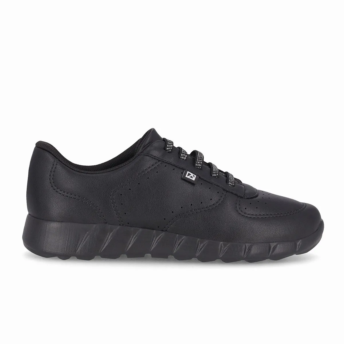 PICCADILLY - Zapatilla Mujer Negro/Crema Fabi 620 Piccadilly