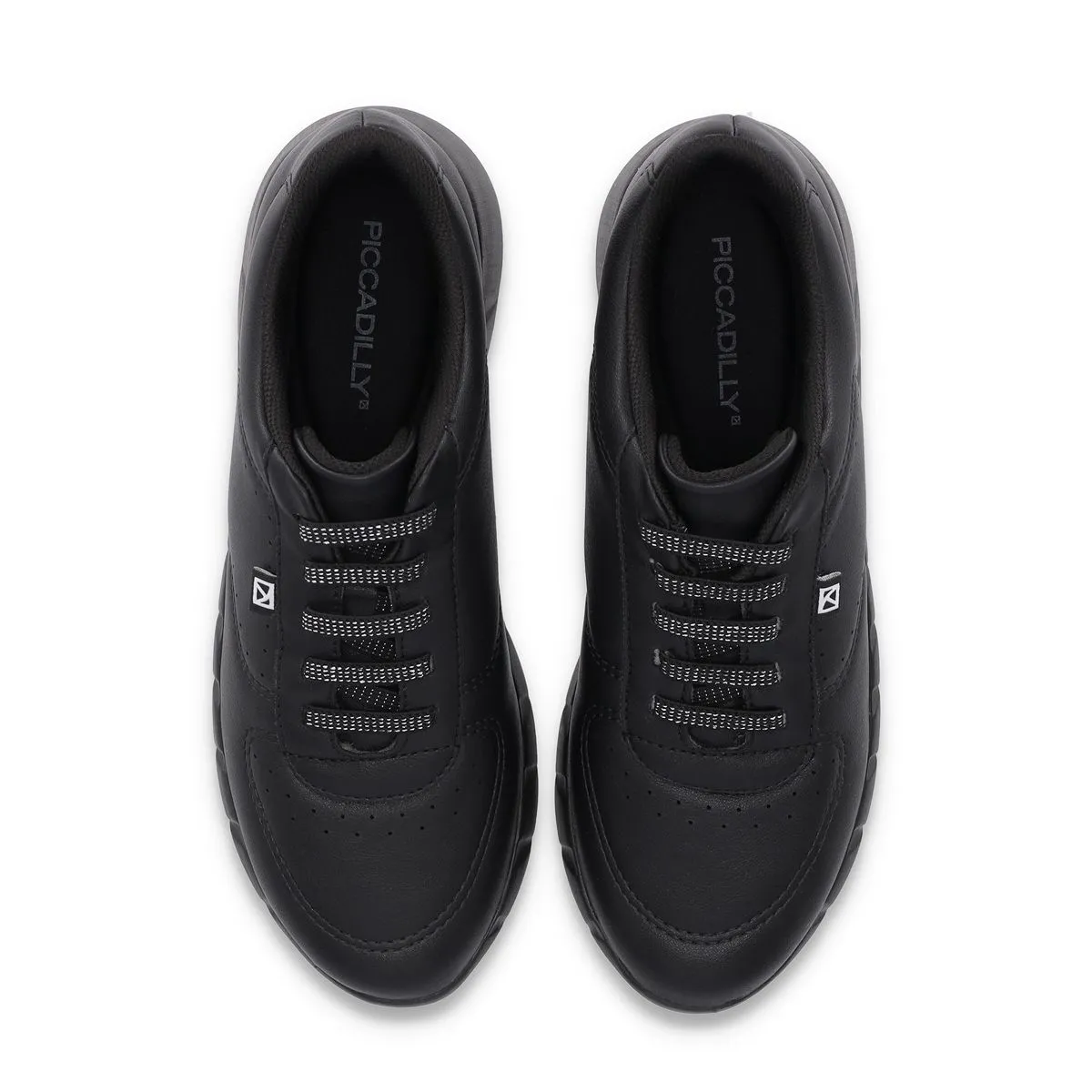 PICCADILLY - Zapatilla Mujer Negro/Crema Fabi 620 Piccadilly