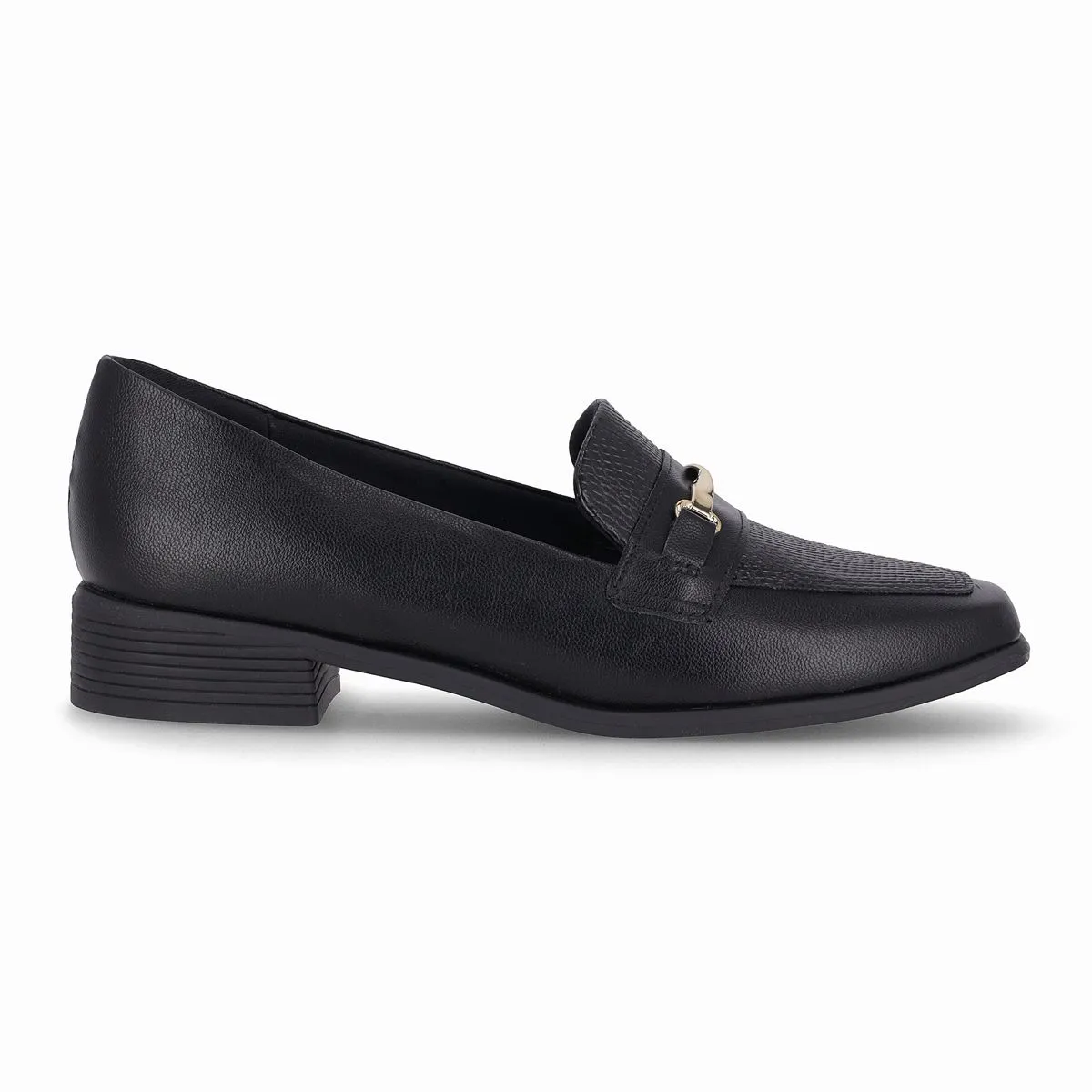 PICCADILLY - Mocasin Mujer Negro/Dorado Giovanna Piccadilly