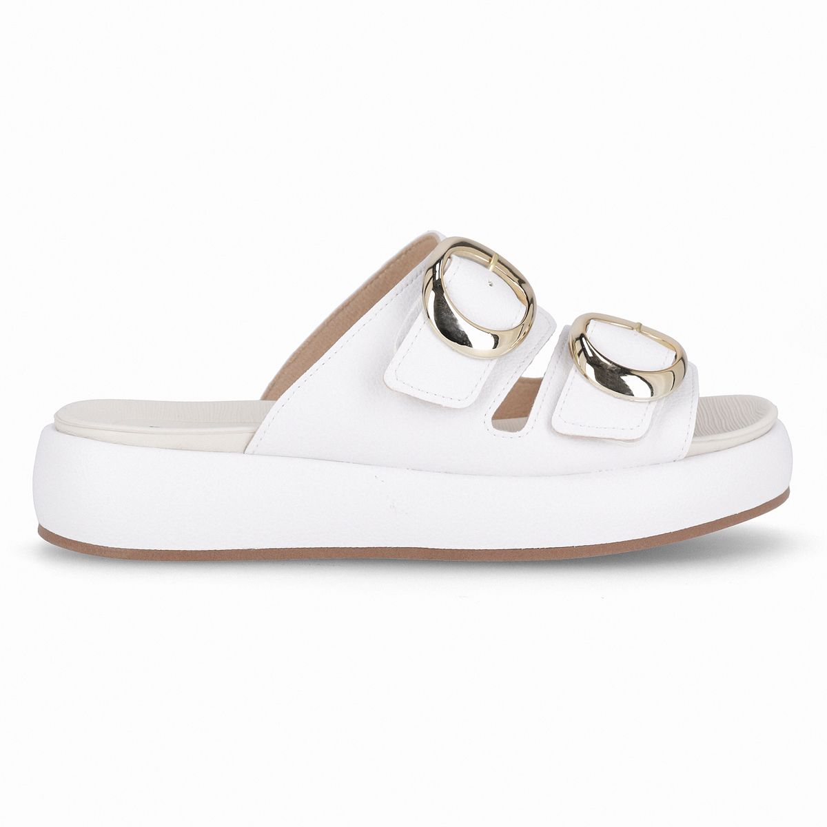 PICCADILLY - Sandalia Mujer Blanco/Dorado Sol  Piccadilly