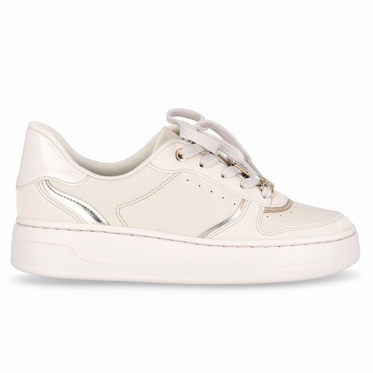 Zapatilla Mujer Beige/Dorado Beatriz