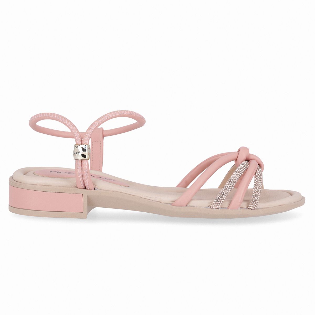 PICCADILLY - Sandalia Mujer Rosado/Strass Taila Piccadilly