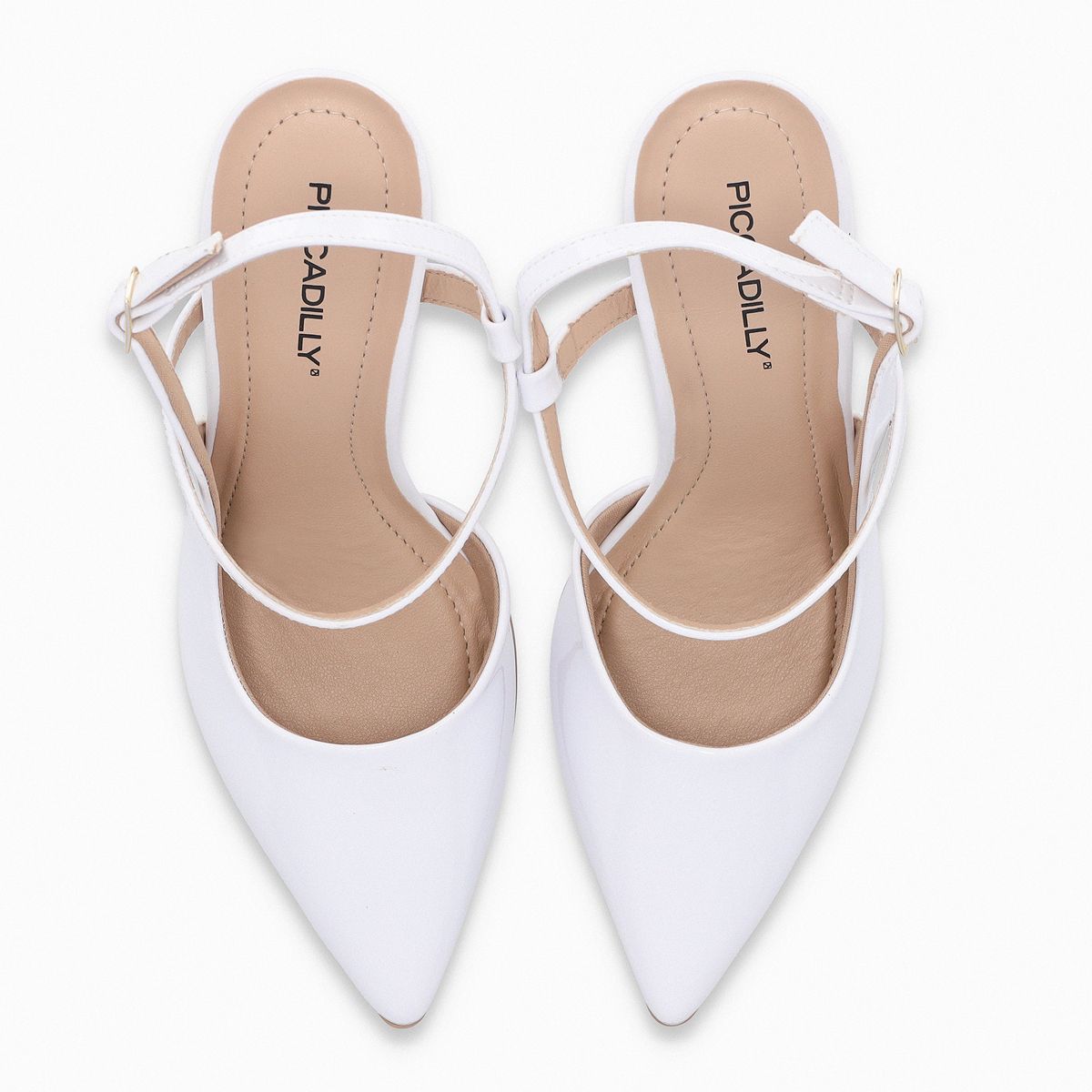 PICCADILLY - Zapato Mujer Blanco/Charol Silvana 173 Piccadilly