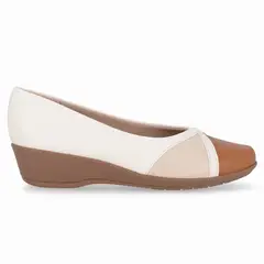 PICCADILLY - Zapato Mujer Nude/Café Ivone