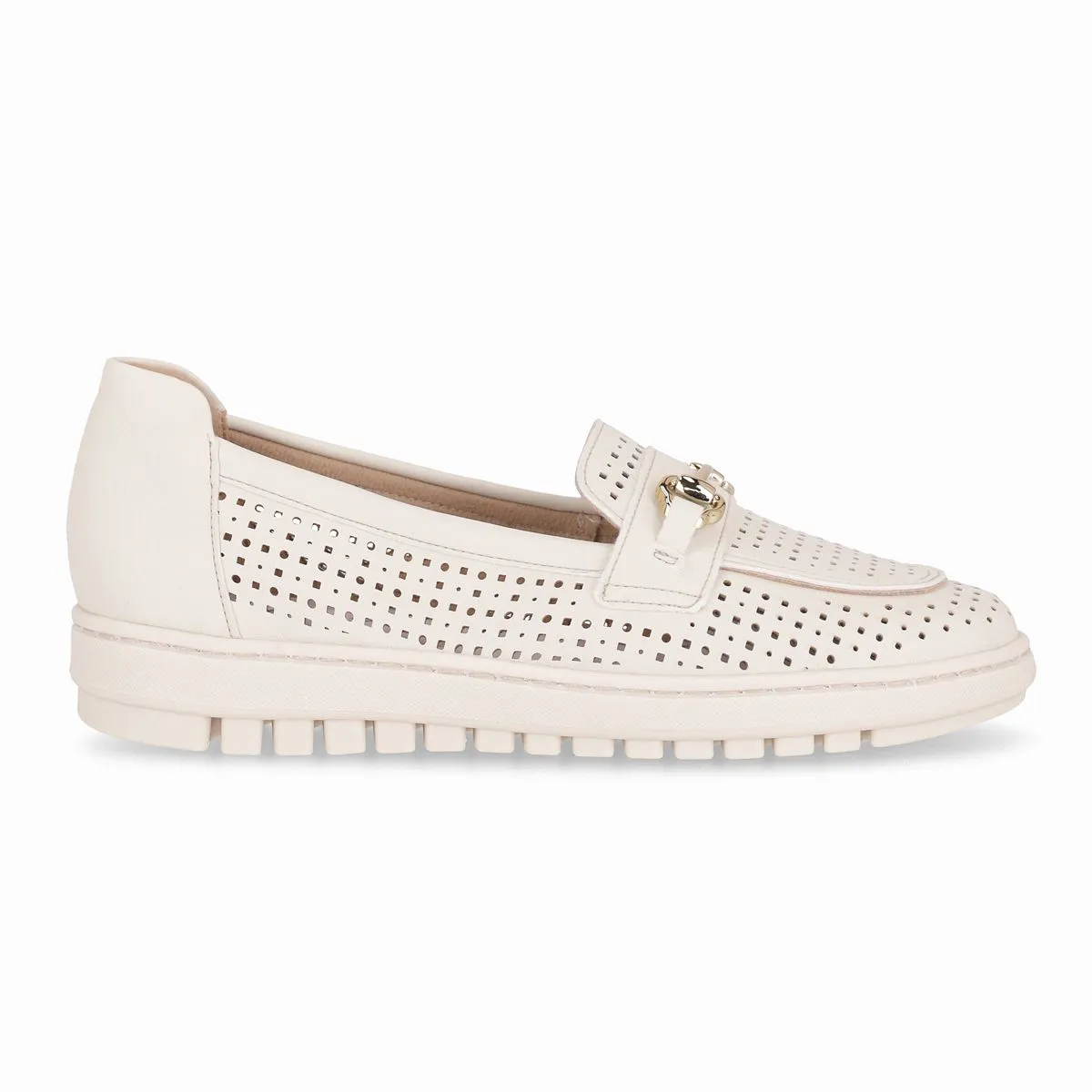 PICCADILLY - Zapatilla Mujer Crema/Dorado Nici Piccadilly