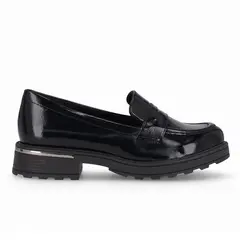 PICCADILLY - Mocasín Mujer Negro/Charol Gisa