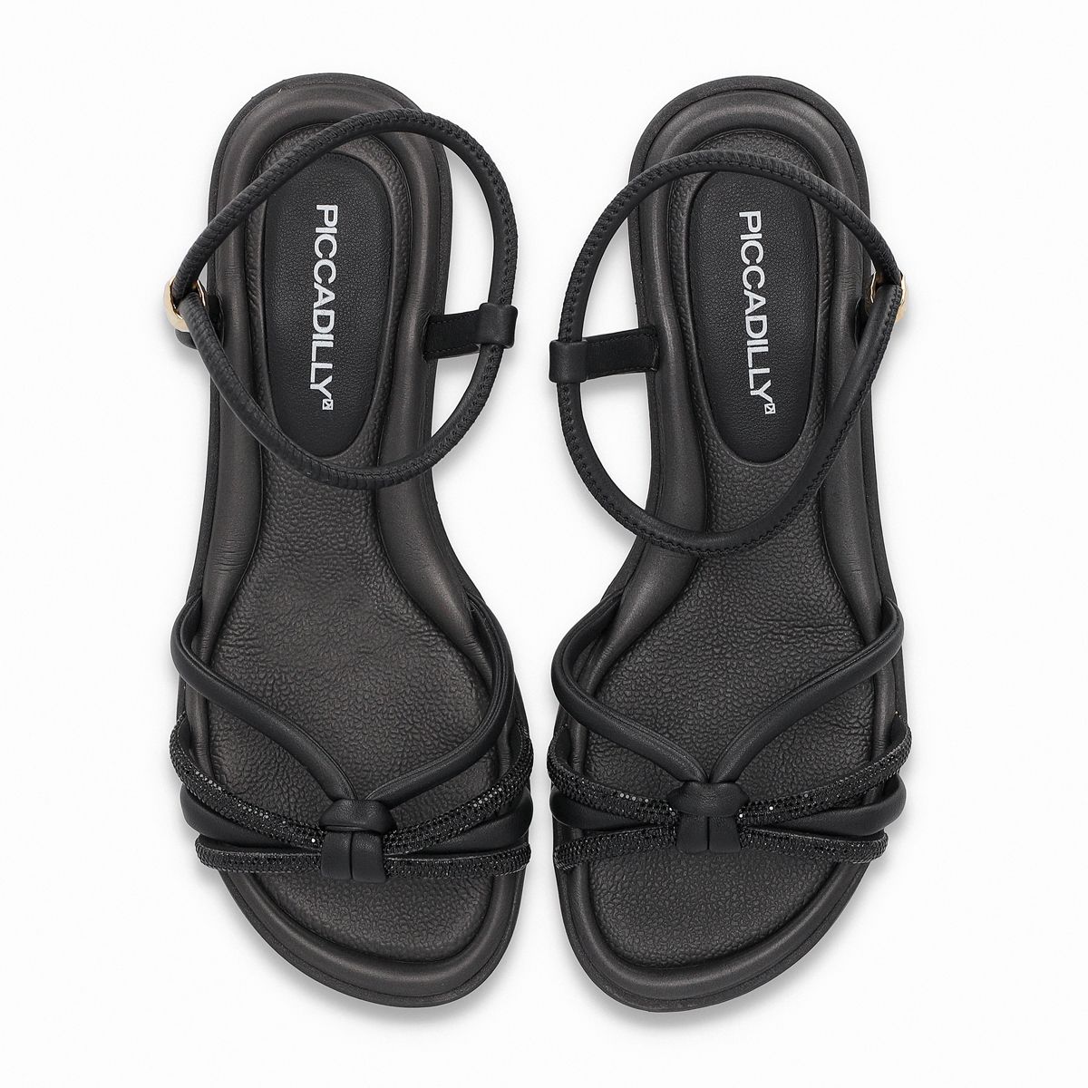 PICCADILLY - Sandalia Mujer Negro/Strass Taila Piccadilly