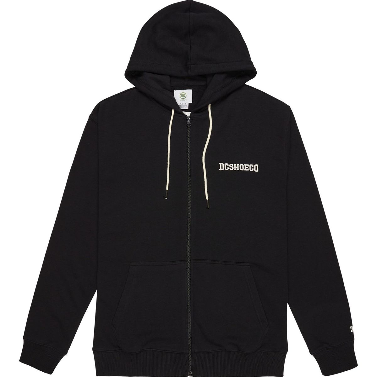 DC SHOES - Poleron Hombre Baseline Negro DC