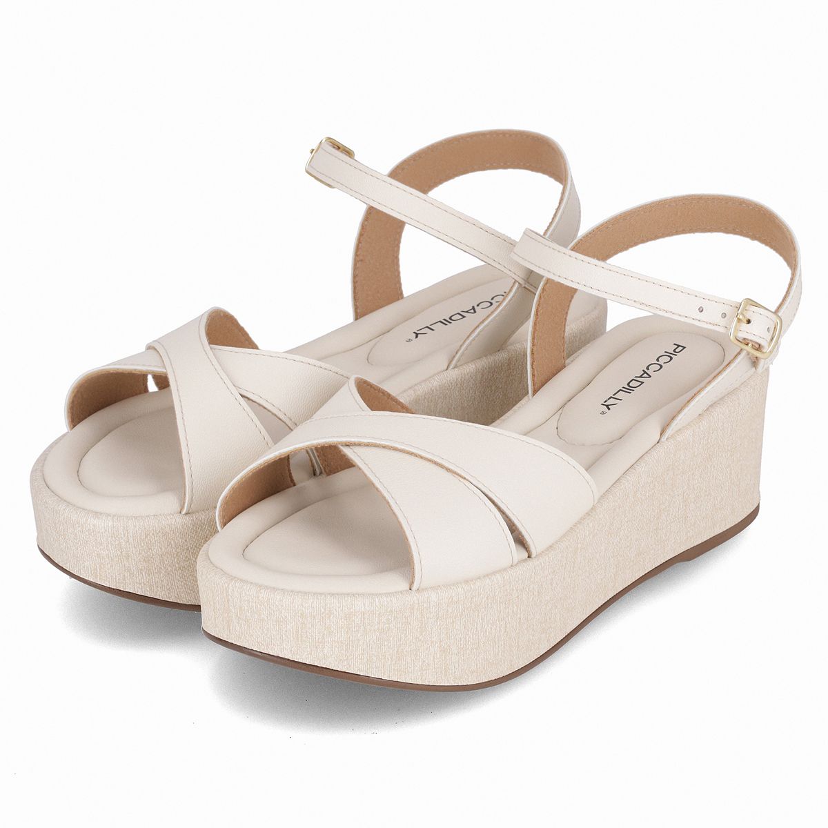 PICCADILLY - Sandalia Mujer Crema Leia Piccadilly