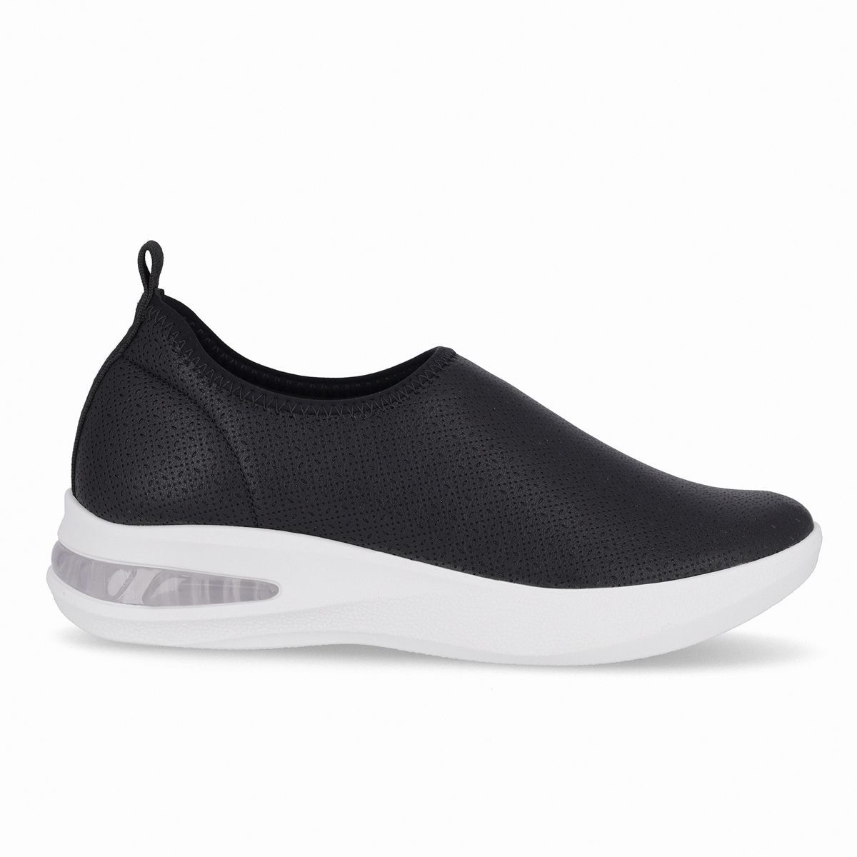 PICCADILLY - Zapatilla Mujer Negro SoftStep Anabela Piccadilly