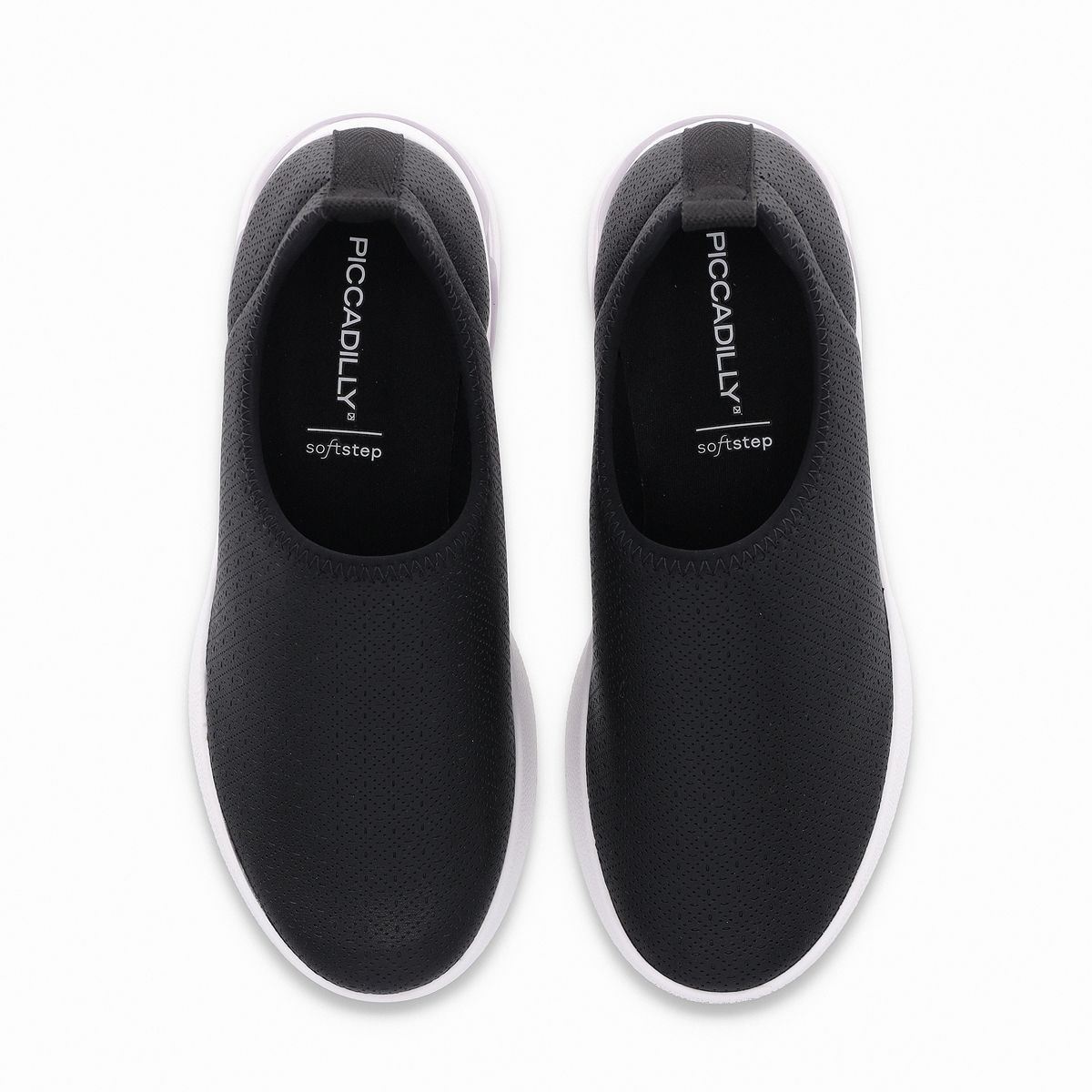 PICCADILLY - Zapatilla Mujer Negro SoftStep Anabela Piccadilly