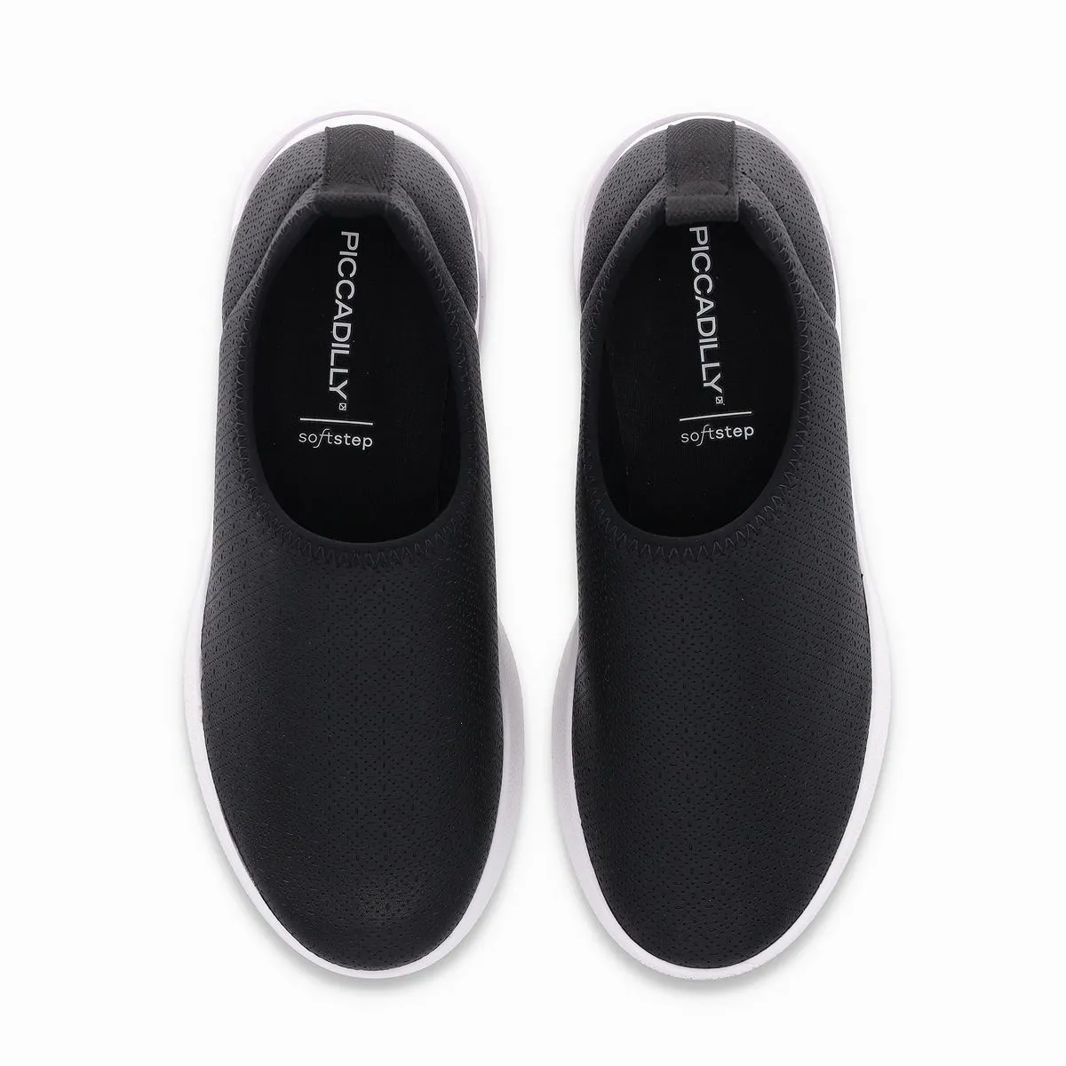PICCADILLY - Zapatilla Mujer Negro SoftStep Anabela Piccadilly