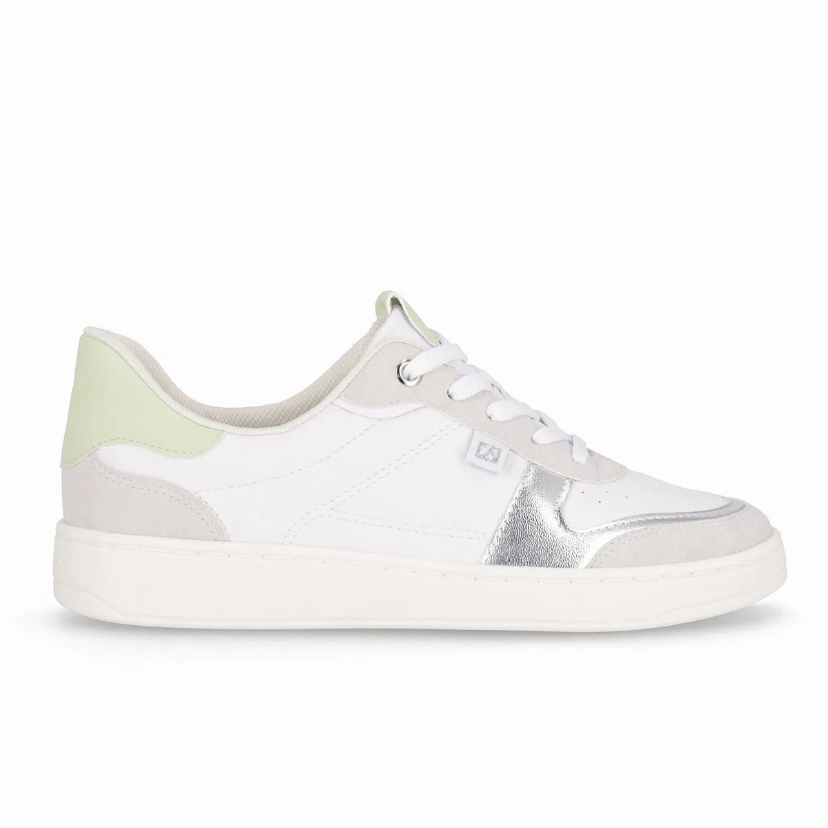 PICCADILLY - Zapatilla Mujer Blanco/Verde Beta Piccadilly