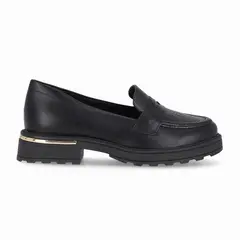 PICCADILLY - Mocasín Mujer Negro/Snake Gisa