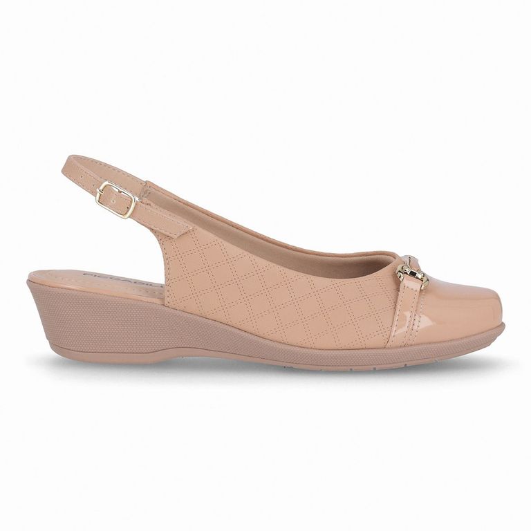 Zapato Mujer Café/Charol Ivone 225