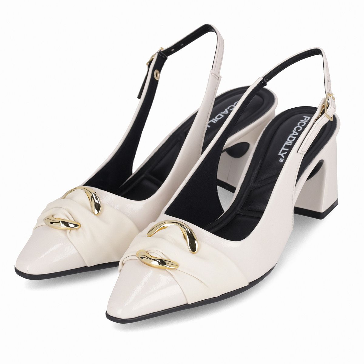 PICCADILLY - Zapato Mujer Dorado/Crema Irene Piccadilly