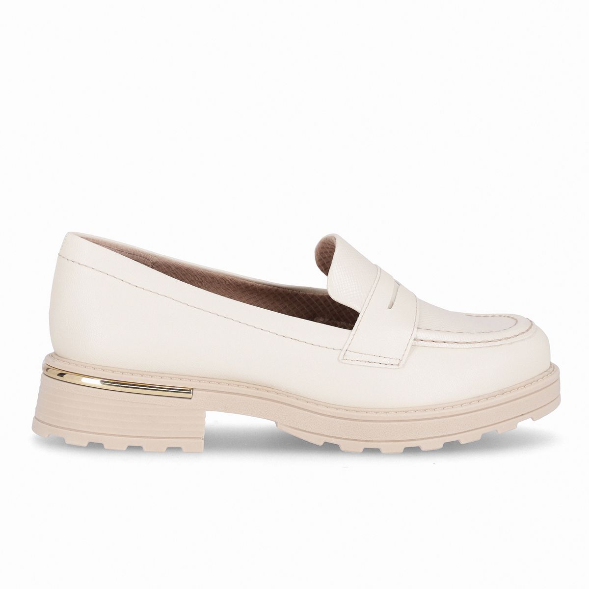 PICCADILLY - Mocasín Mujer Crema/Snake Gisa Piccadilly