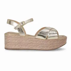 PICCADILLY - Sandalia Mujer Dorado Leia