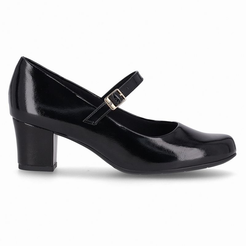 PICCADILLY - Zapato Mary Jane Mujer Negro/Charol Laura Piccadilly