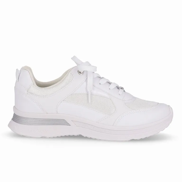 Zapatilla Mujer Blanco Energy Anabela