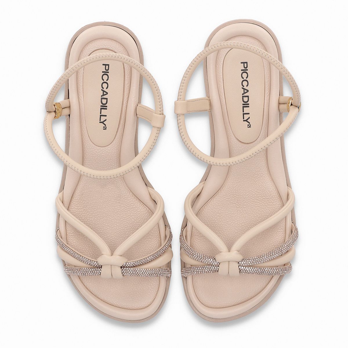 PICCADILLY - Sandalia Mujer Nude/Strass Taila 39 Piccadilly
