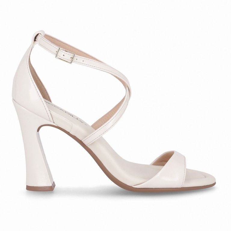 Sandalia Mujer Crema Rafa