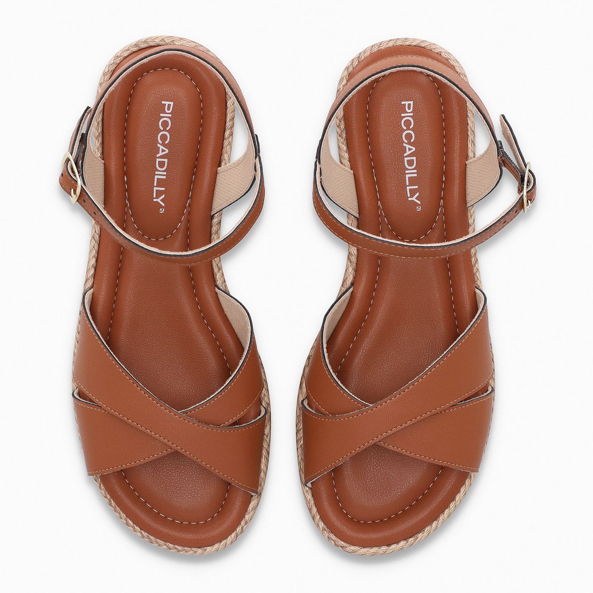PICCADILLY - Sandalia Mujer Café Leia Piccadilly