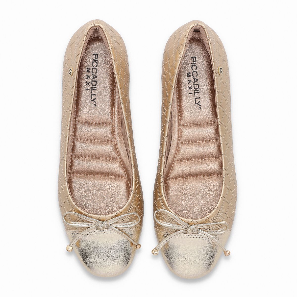 PICCADILLY - Ballerina Mujer Dorado/Charol Michelle Piccadilly