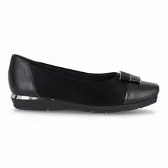PICCADILLY - Zapato Mujer Negro/Dorado Fernanda