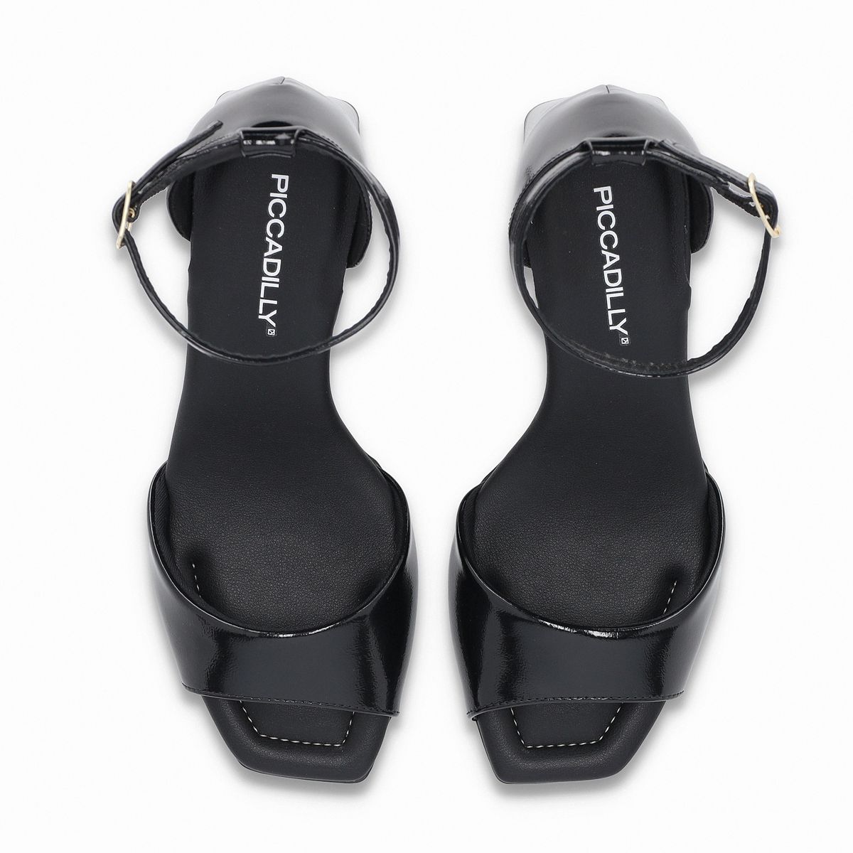 PICCADILLY - Sandalia Mujer Negro/Charol  Flavia Piccadilly