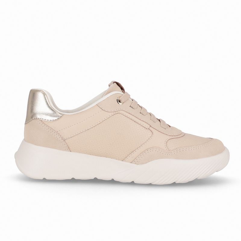 PICCADILLY - Zapatilla Mujer Camel Fascitis Anabela Piccadilly