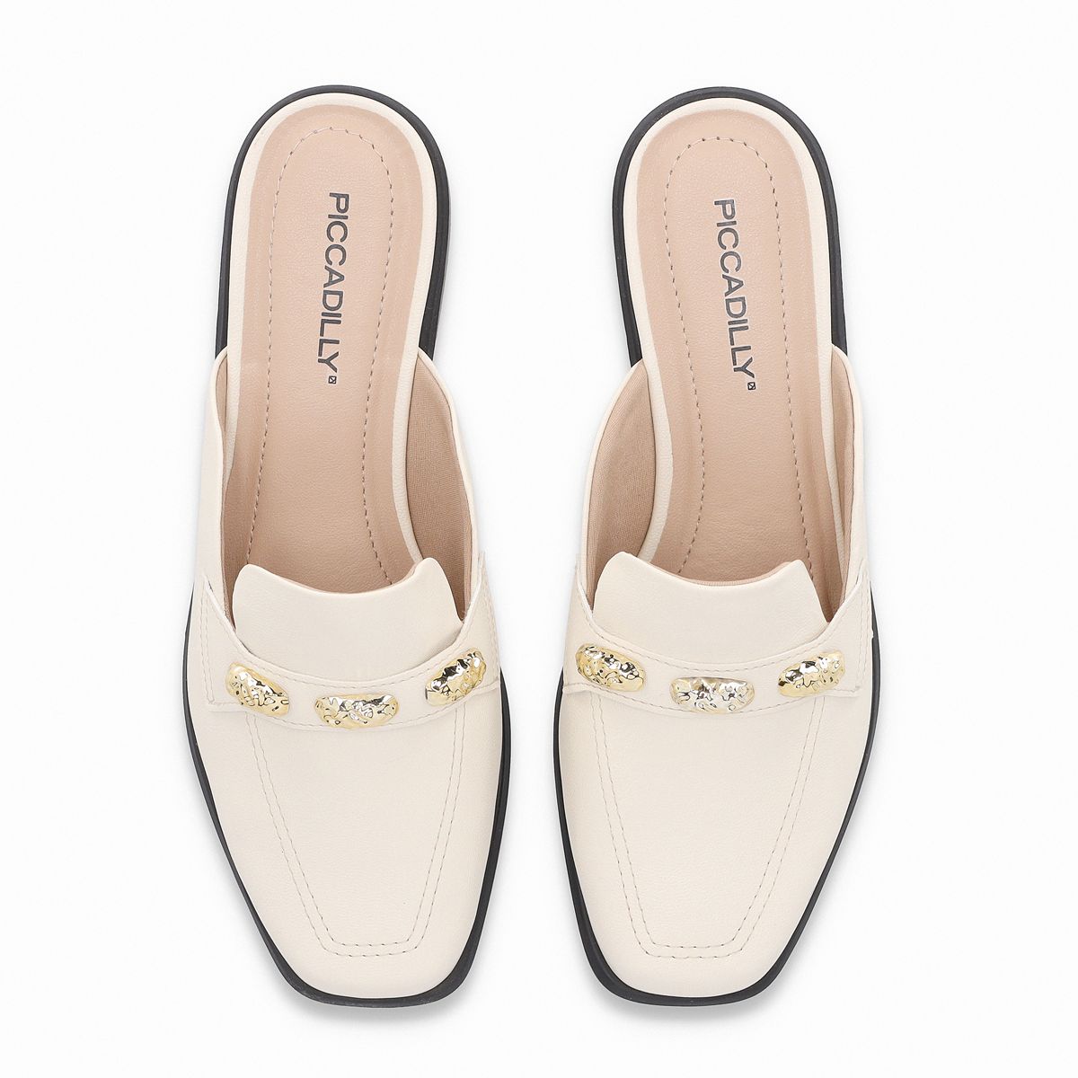 PICCADILLY - Zapato Mujer Crema/Dorado Giovanna Piccadilly