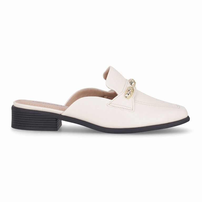 Zapato Mujer Crema/Dorado Giovanna