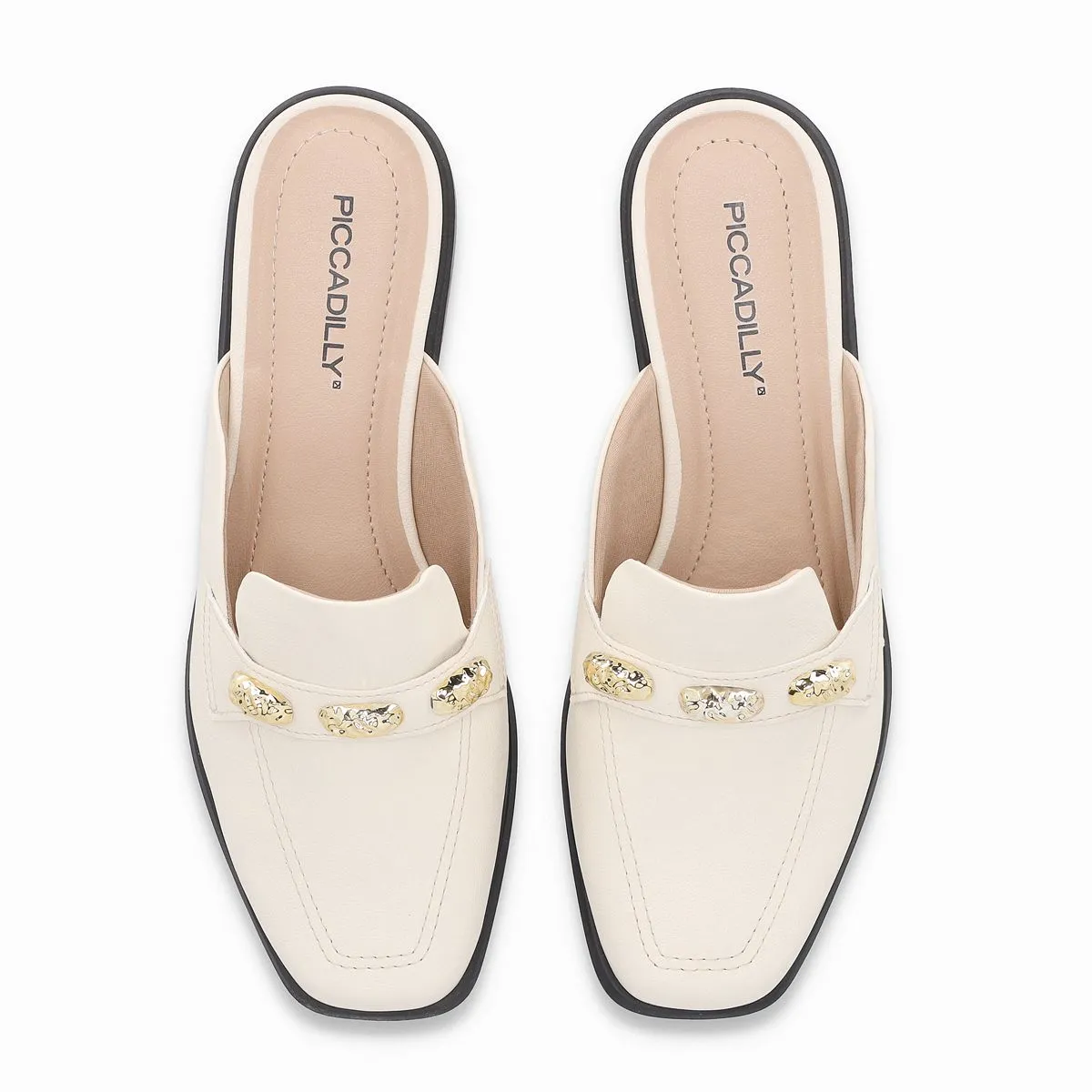PICCADILLY - Zapato Mujer Crema/Dorado Giovanna Piccadilly