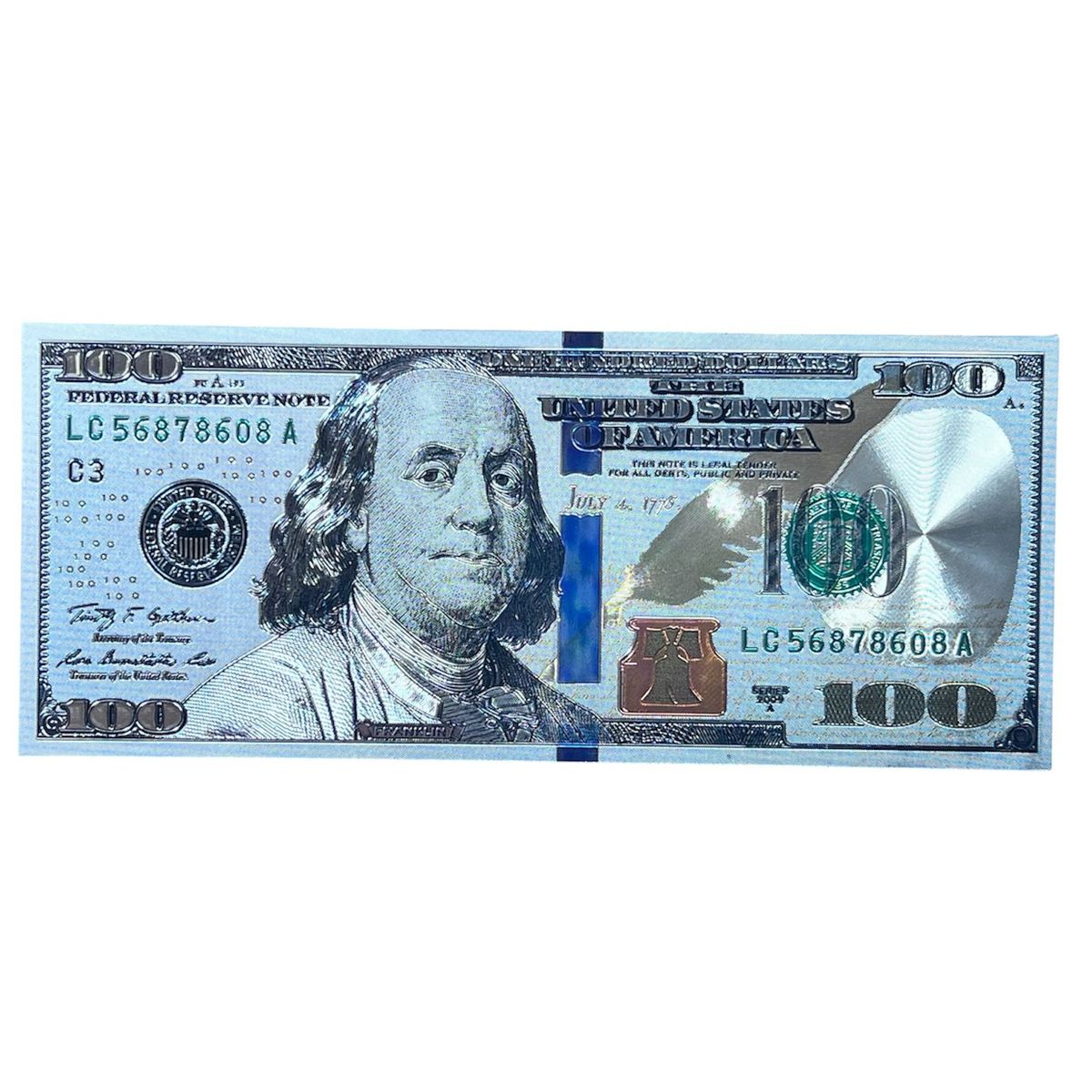 OEM - Imán Decorativo Dólar Billete 6x15cm