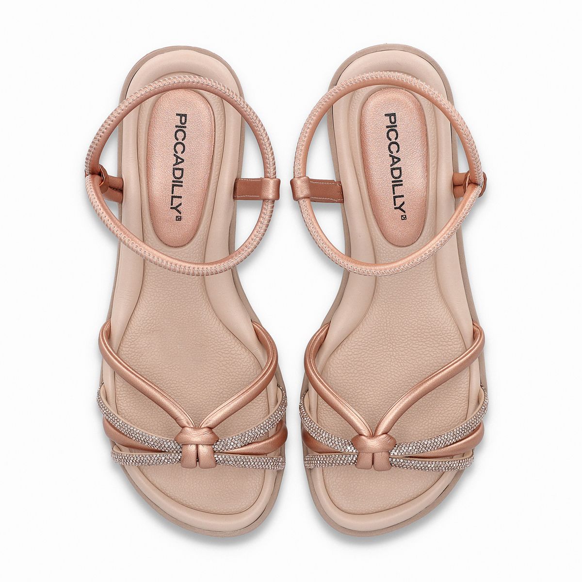 PICCADILLY - Sandalia Mujer Rosa Metalizado/Strass Taila Piccadilly