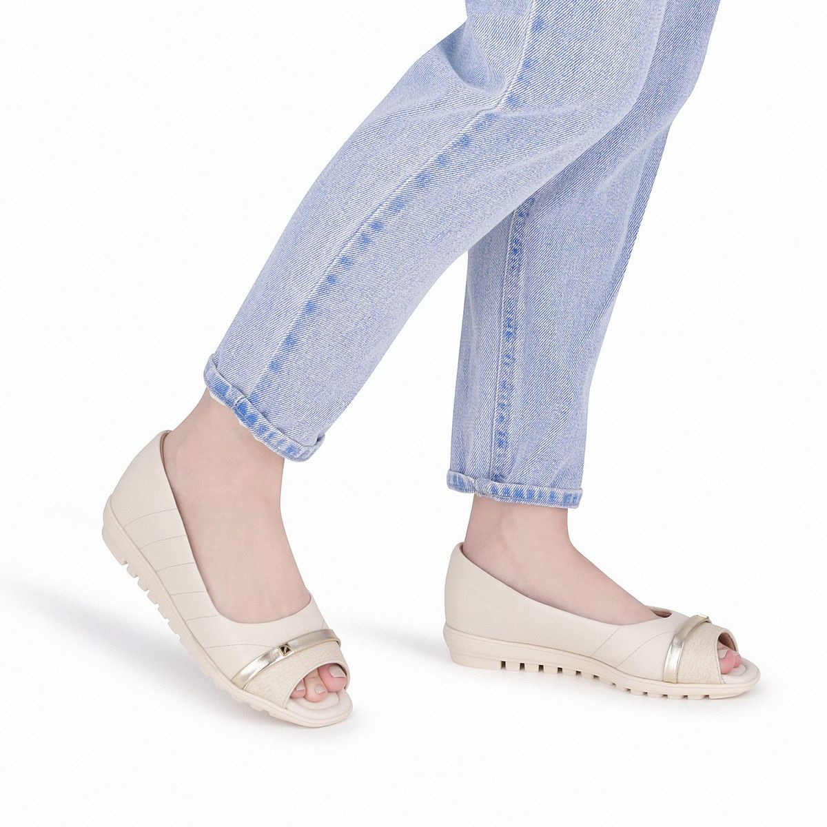 PICCADILLY - Zapato Mujer Crema Aline Piccadilly