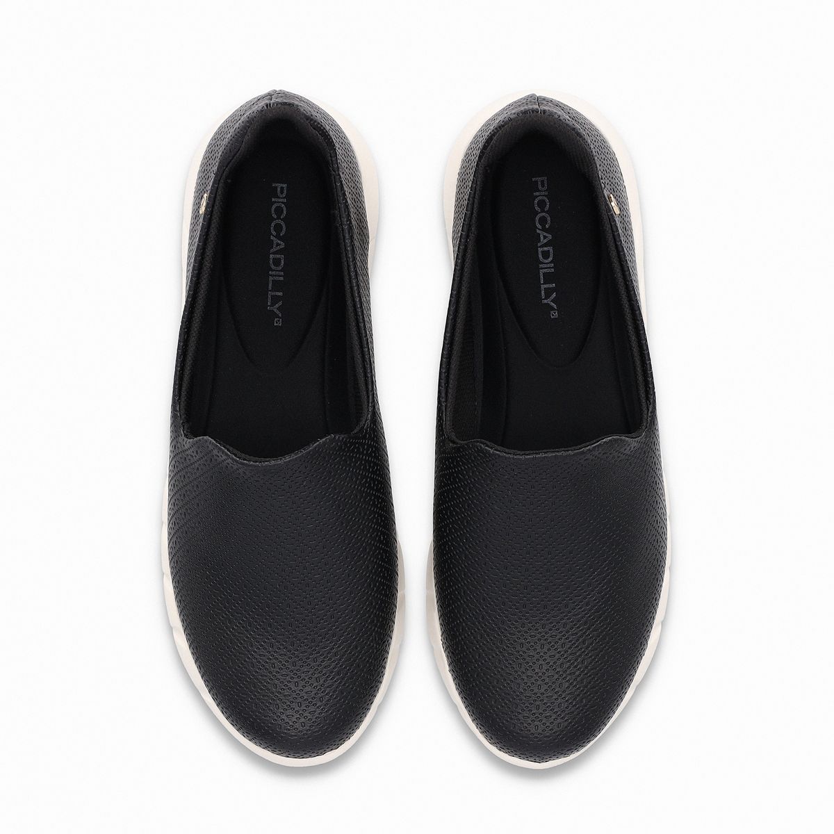 PICCADILLY - Zapatilla Mujer Negro/Crema Fabi Piccadilly