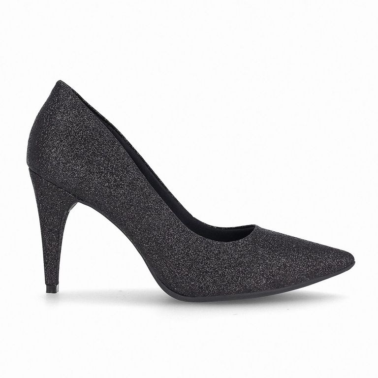 Zapato Mujer Negro/Glitter Silvana 164