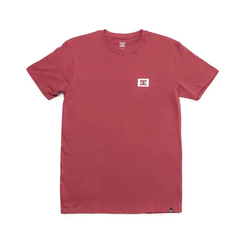 DC SHOES - Polera Hombre Stage Box Rojo DC