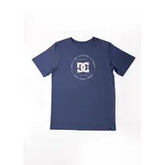 DC SHOES - Polera Niño 2 Rebuilt Azul DC