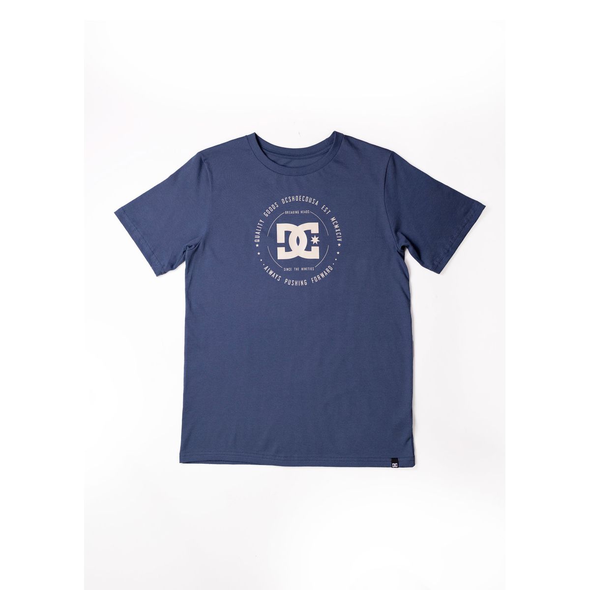DC SHOES - Polera Niño DC 2 Rebuilt Azul