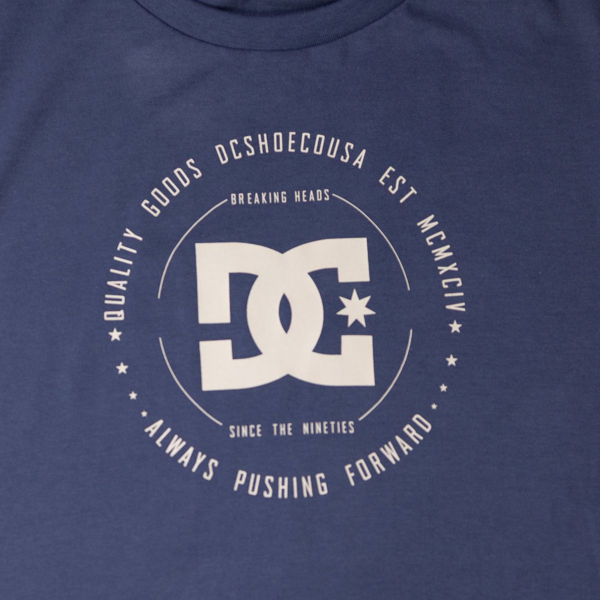 DC SHOES - Polera Niño DC 2 Rebuilt Azul
