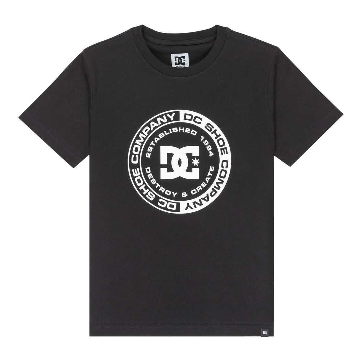 DC SHOES - Polera Niño DC Corpo Negro